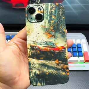 Sports car phone skin sticker 2
