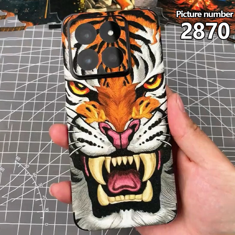 beast cell phone skin sticker 2